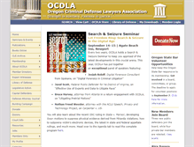 Tablet Screenshot of ocdla.org
